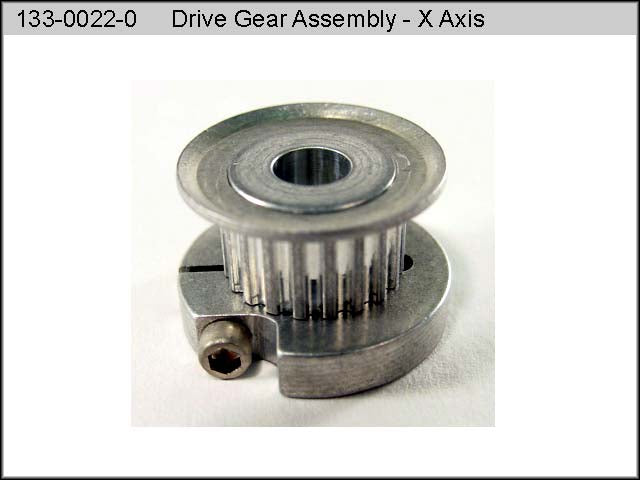 DRIVE GEAR ASSEMBLY - X AXIS (MVX/VLS/PLS)
